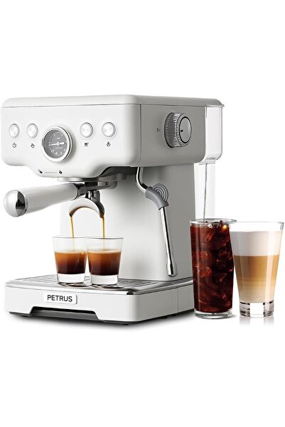 Generic Stainless Steel Espresso Machine with Visible Pressure Guage,15 Bar P...