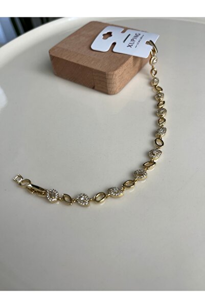 XUPING JEWELRY Zirkon taş detay çelik bileklik