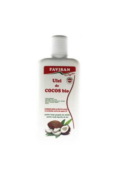 Favisan Organic Coconut Oil, 125ml