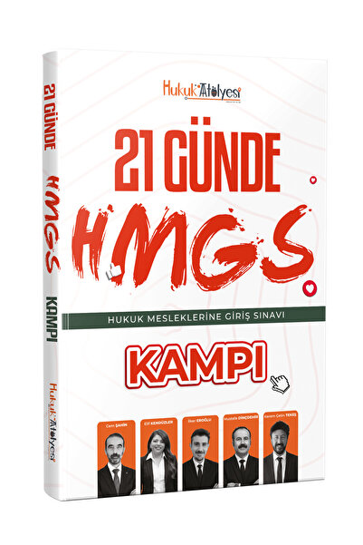 Dizgi Kitap 2026 Eylül Hukuk Atölyesi 21 günde HMGS Kamp Kitabı