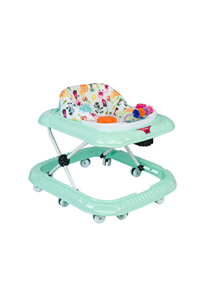 Tommybaby Lüks Oyuncaklı Müzikli Ve Işıklı Yürüteç 3 Kademeli Bebek Yürüteçi