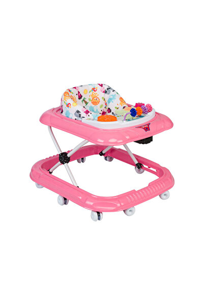 Tommybaby Lüks Oyuncaklı Müzikli Ve Işıklı Yürüteç 3 Kademeli Bebek Yürüteçi