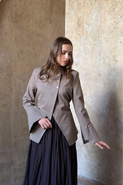 fayaboutique.com Vizon Alora Süet Ceket