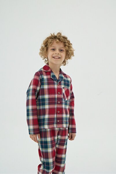 ZEYZEY 8964 Costum de pijama pentru bărbați cu nasturi