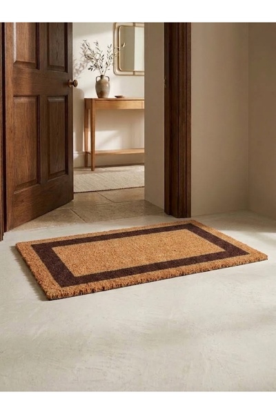 tiritoğluhome 50 x 90 cm Kahverengi Koko Paspas Kaymaz Taban Kapı Önü İç/Dış ...