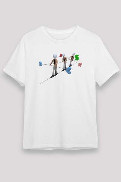 Darkhane Currency Exchanger White Unisex T-Shirt T-Shirt
