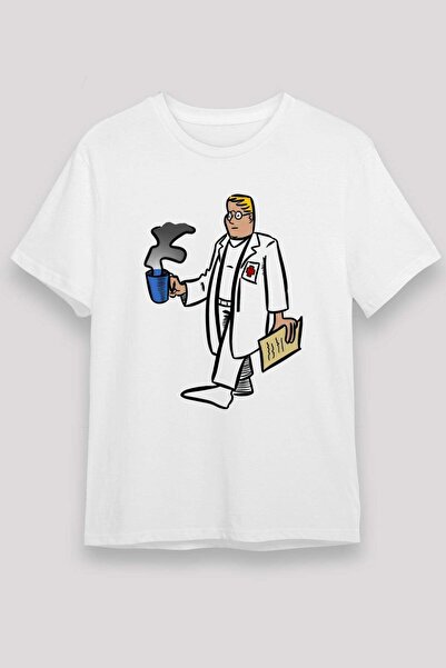 Darkhane Doctor White Unisex T-Shirt T-Shirt