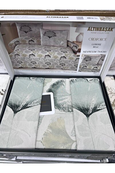 Altınbaşak Lumıre Mist Creaforce %100 Pamuklu Çift Kişilik