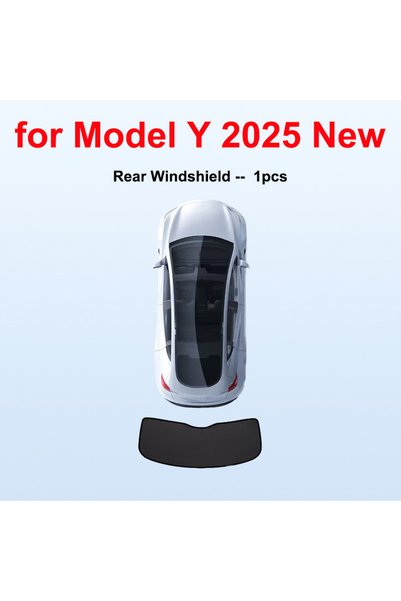 Choice Back Windshield For Tesla Model Y Juniper 2025 2026 Launch Sun Shade F...