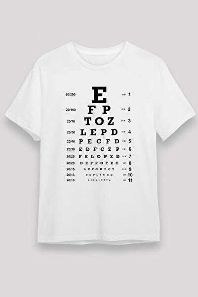 Darkhane Ophthalmologist White Unisex T-Shirt T-Shirt