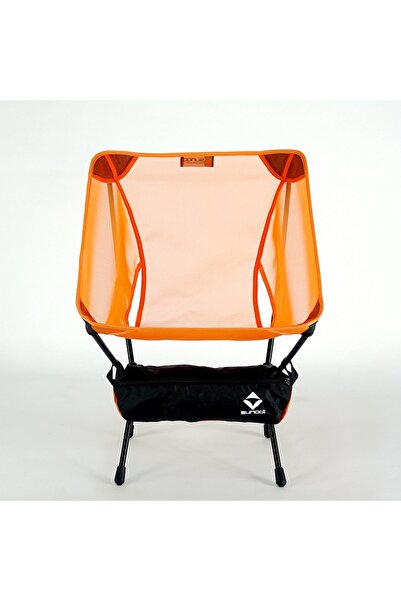 Choice Orange Utra-light 570g Camping Moon Chair Outdoor Folding Chair Hiking...