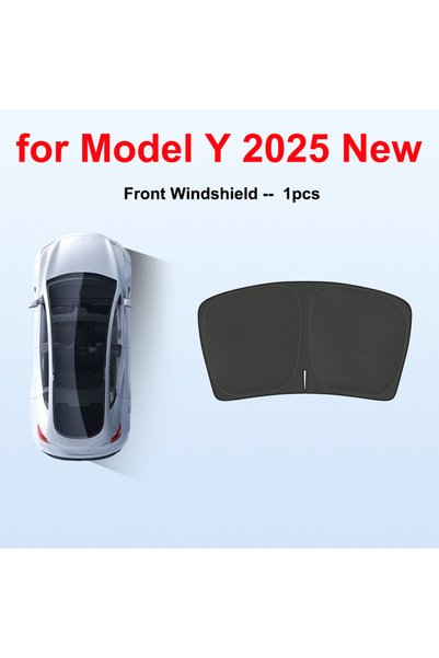 Choice Front Windshield For Tesla Model Y Juniper 2025 2026 Launch Sun Shade ...