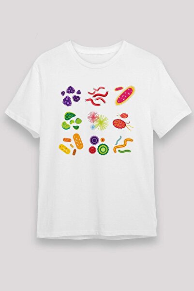 Darkhane Microbiologist White Unisex T-Shirt T-Shirt