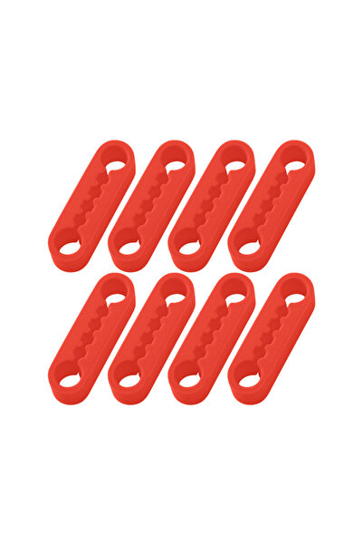 Choice 8 Red Car Door Shock Absorber Universal Car Door Buckle Soundproof Dea...