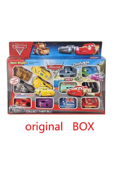 Choice A 12pcs/Set Pixar Cars Lightning Mcqueen Jackson Storm Mater Pvc Model...