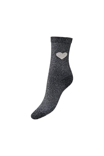 ONLY Onlnorma Glitter Heart Sock Acc 15371132 Women's Socks