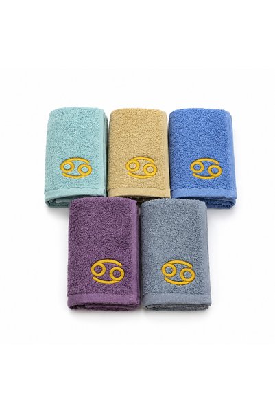 Hotel Supplier Set 5 prosoape de mâini și bucătărie cu broderie Rac, 30 × 50 ...