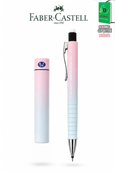 Faber Castell قلم فابر كاستل بولي ماتيك الأصلي ذو الطرف الوردي متعدد الاستخدا...