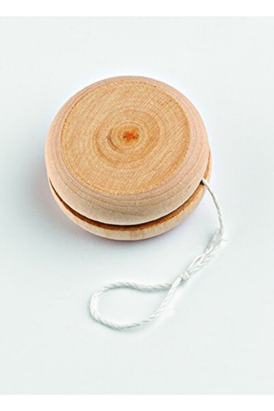 NO BRAND Ξύλινο γιογιό ίσιο 5,5×2,8 cm /20 τμχ