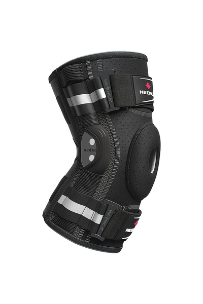 Choice M Black NEENCA Hinged Knee Brace for Knee Pain Knee Support with Side ...