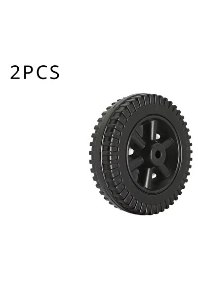 Choice 6inch uncovered 2pcs Plastic Barbecue Wheels with And Without Covers S...