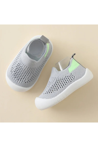 Choice 18-24 Months F19670GR Spring Summer Toddler Shoes Breathable Knitted K...