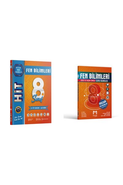 Mozaik Yayınları Mozaik 8. Sınıf LGS HİT 32 li Fen Bilimleri Denemesi ve Fen ...