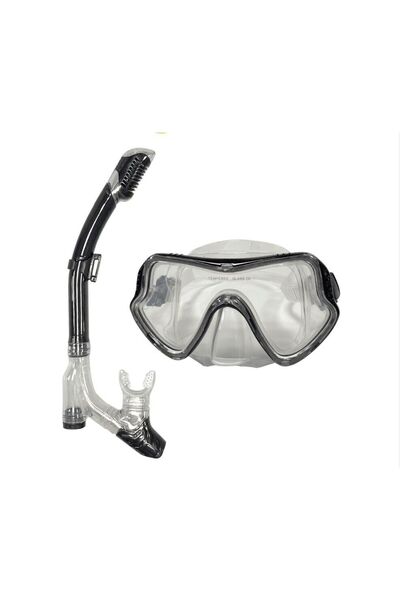 Choice pitch-black QYQ Diving Mask Professional Snorkel Diving Mask and Snork...