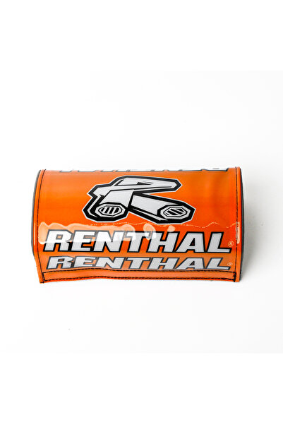 Choice orange Universal Motorcycle 1 1/8" 28mm Handlebar Foam Pad Chest Prote...