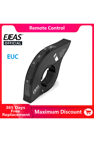 Choice EJEAS EUC Motorcycle Handlebar Grip Remote Control Controller for Q8/Q...