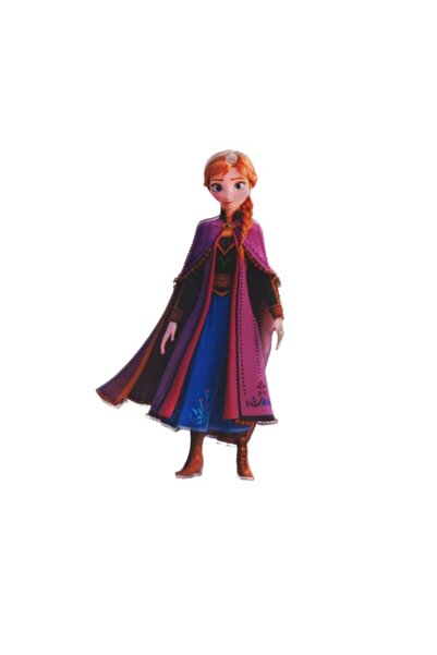 NO BRAND Disney Anna Frozen ολόκληρη φιγούρα τυπωμένο πολύχρωμο plexiglass κρ...