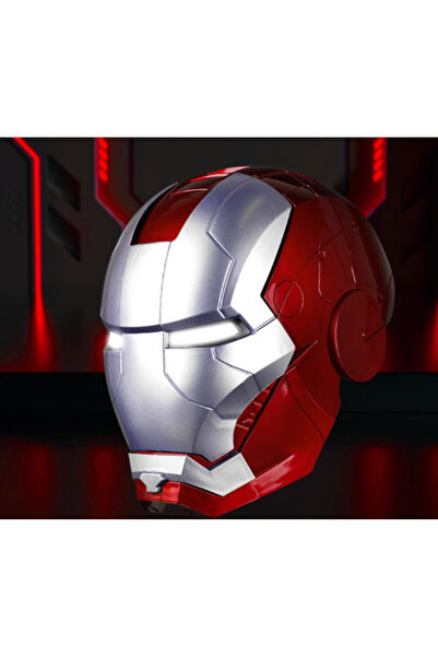 Choice Manual Silver Iron Man MK5 MK45 Electronic Helmet Voice Controlled wit...
