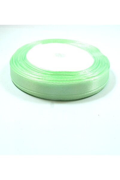 NO BRAND Κορδέλα σατέν 6mm/καρούλι 22.50μέτρα - Λαχανί