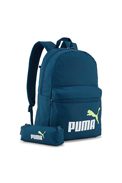 Puma Phase Pen Case Unisex Blue Daily Style Backpack 09219041