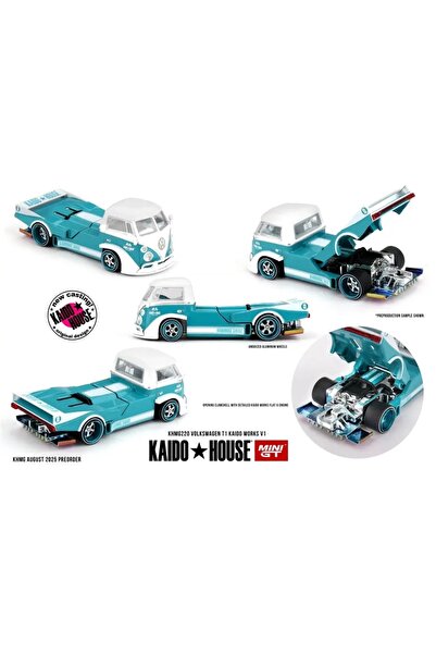 mini gt x KaidoHouse 1/64 //220 Volkswagen T1 KAIDO WORKS V1