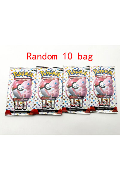 BANDAI 10 bag 360Pcs Pokemon Card Prismatic Evolutions PHANTASMAL FLAMES Scar...