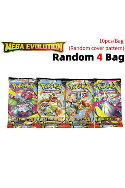 BANDAI MAGE-4 bgas 360 Pcs/Box Pokemon Card MEGA EVOLUTION Phantasmal Flames ...
