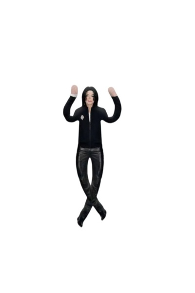 Choice F New Style Michael Jackson Cosplay Prop Doll Plush Stuffed Figure Dol...