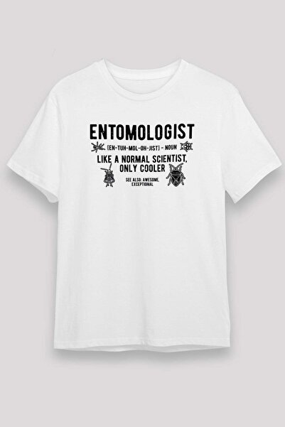 Darkhane Entomologist White Unisex T-Shirt T-Shirt