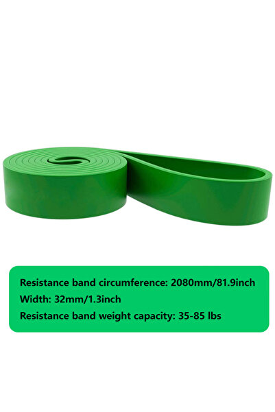 Choice Green New 1Pcs Tough Latex Resistance Band Elastic Exercise Strength P...