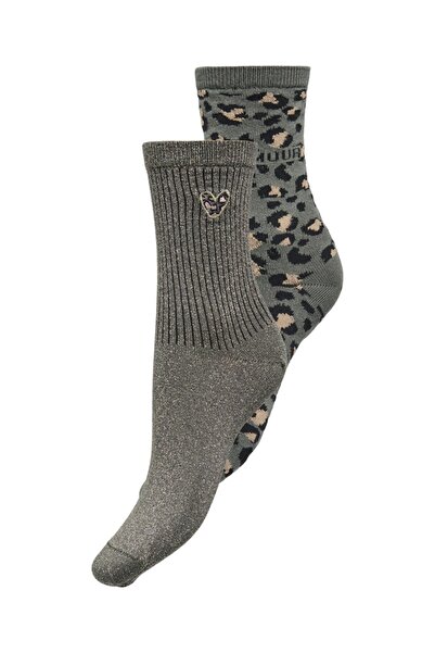 ONLY Onlolivia Leo 2-Pack Sock Acc 15371135 Women's Socks