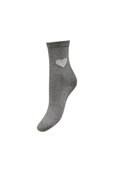 ONLY Onlnorma Glitter Heart Sock Acc 15371132 Women's Socks