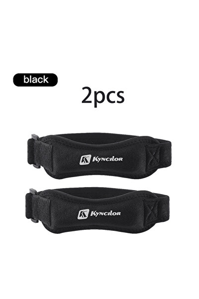 Choice AB013-BK2 2PC Patella Kneecap Band Adjustable Silica Gel Knee Tendon S...