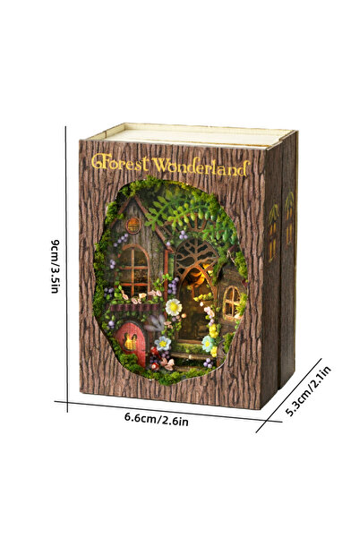Choice MINI-109 no cover DIY Miniature Doll House 3D Puzzle Small House Assem...