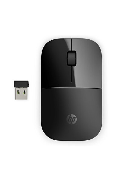 HP Z3700 V0L79AA Mat Siyah Slim Wireless Optik Mouse 2.4Ghz 1200Dpı
