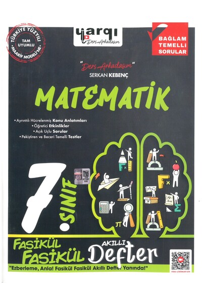 Yargı Yayınevi Yargı Ders Arkadaşım 7.Sınıf Matematik Fasikül Fasikül Akıllı ...