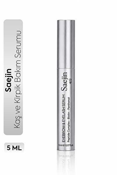 SAEJIN Kaş ve Kirpik Bakım Serumu Peptide Complex, Biotin & Panthenol 5 ml