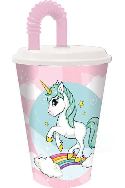 UNICORN Pahar Range cu pai, plastic 430 ml