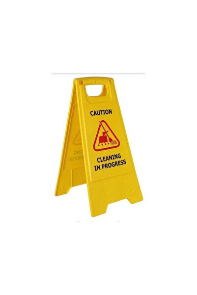 Generic Floor Sign Board "Cleaning in progress"