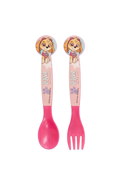Javoli Patrula Cățelușilor Set de tacâmuri din plastic Sketch - 2 piese